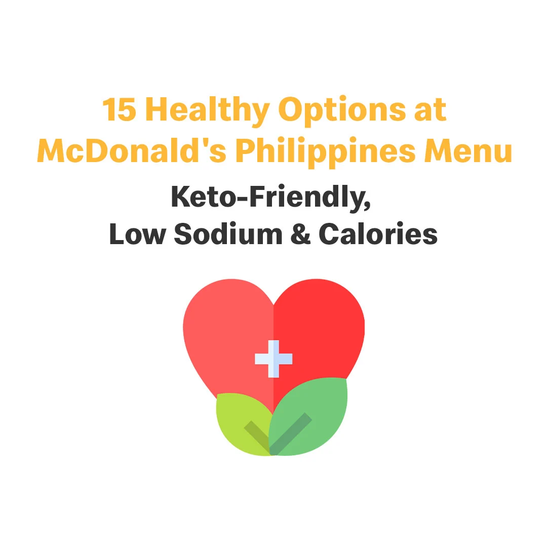 Healthy Options at McDonald's Philippines Menu